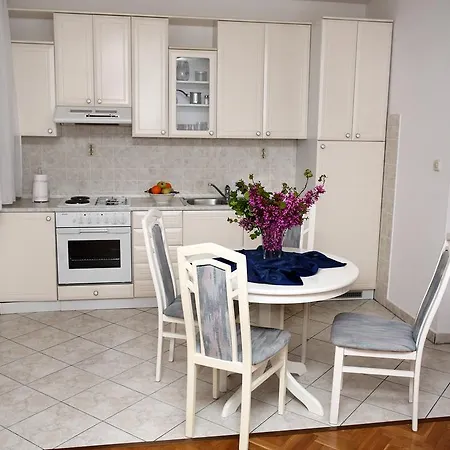 In Beautiful Split Apartment *